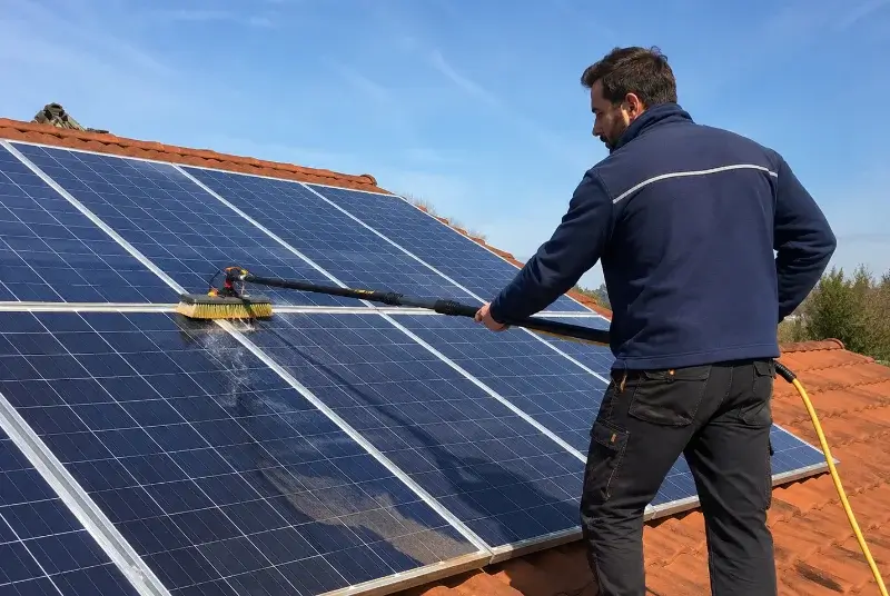 Nettoyage et entretien de panneaux solaires à Belpech